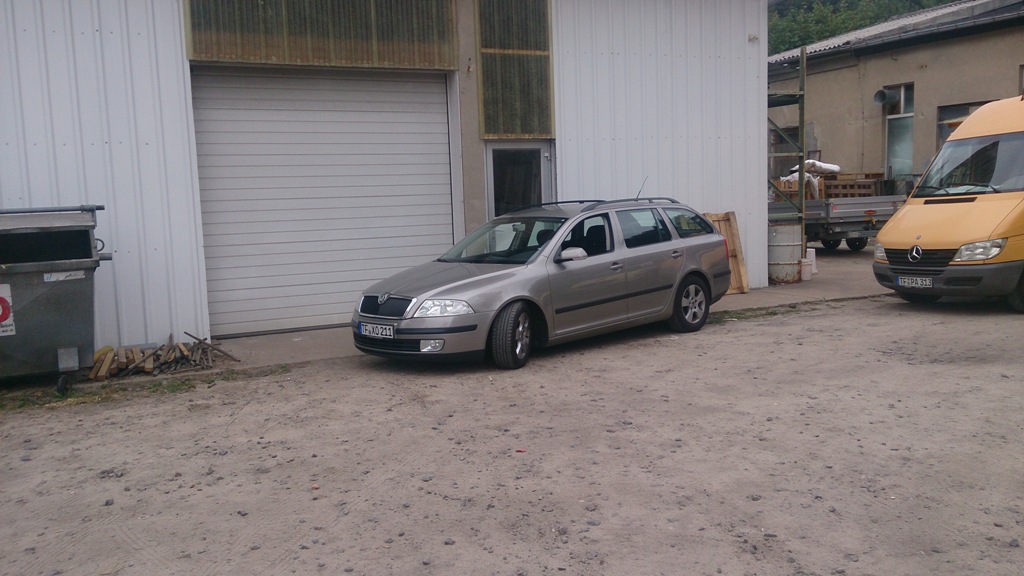 Mit dem Alten Schuhen