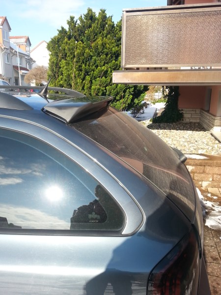 Unlackierter Milotec Spoiler