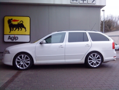 vor der Tanke